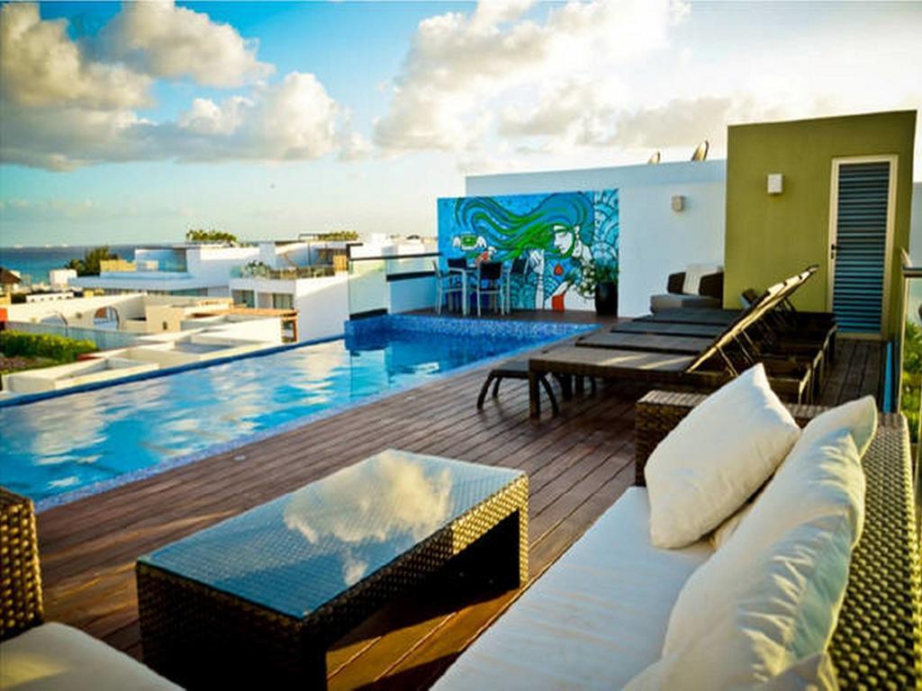 Fun And Relaxing 2Br Penthouse In Studio One By Happy Address Apartamento Playa del Carmen