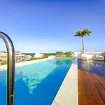 Wide Studio With Sunny Balcony Pool Gym Steps 2 Beach