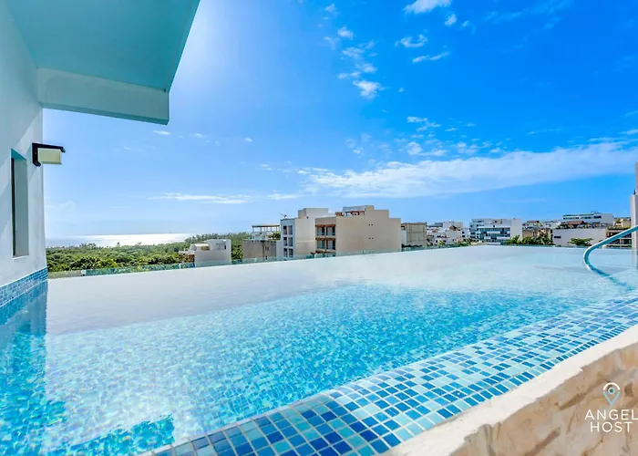 Tranquil Oceanview Studio Rooftop Pool Gym W&D