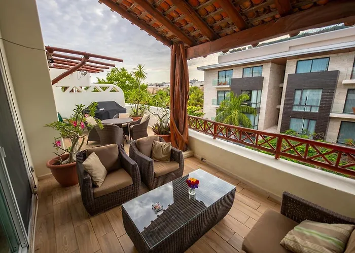 Penthouse Holiday Playa Del Carmen At Mamitas Beach