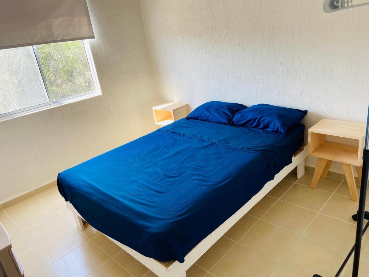 Depa Verano/seguridad/alberca A 13 Min Playa En Auto * Playa del Carmen