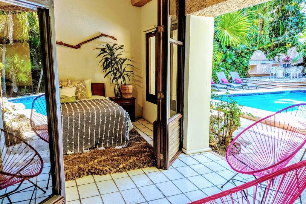 Steps To Ocean Huge Private Pool In Exclusive Fase 1 Playacar Villa Playa del Carmen