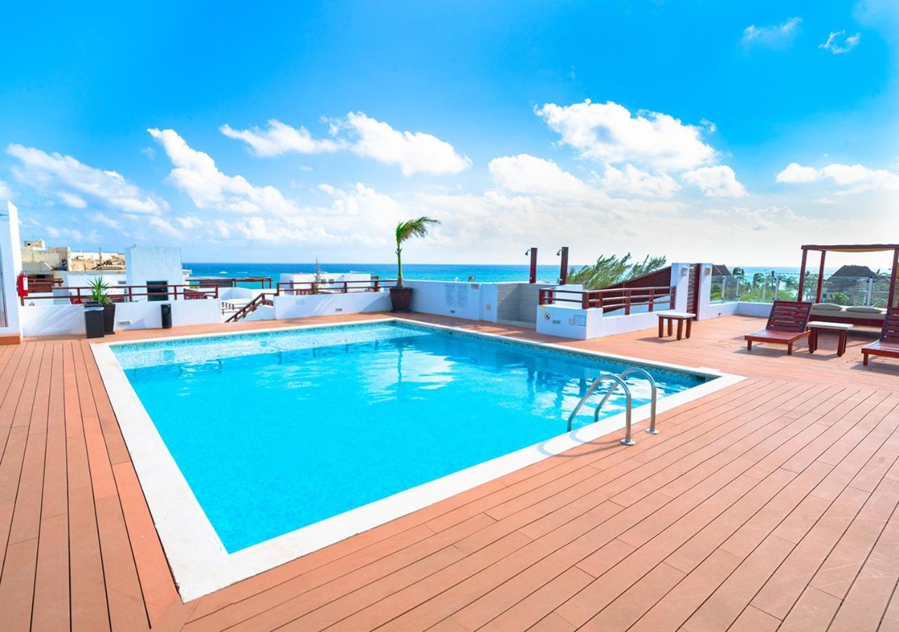 Beachfront Penthouse With 3 Bedrooms & Ocean View - Nubes Playa del Carmen