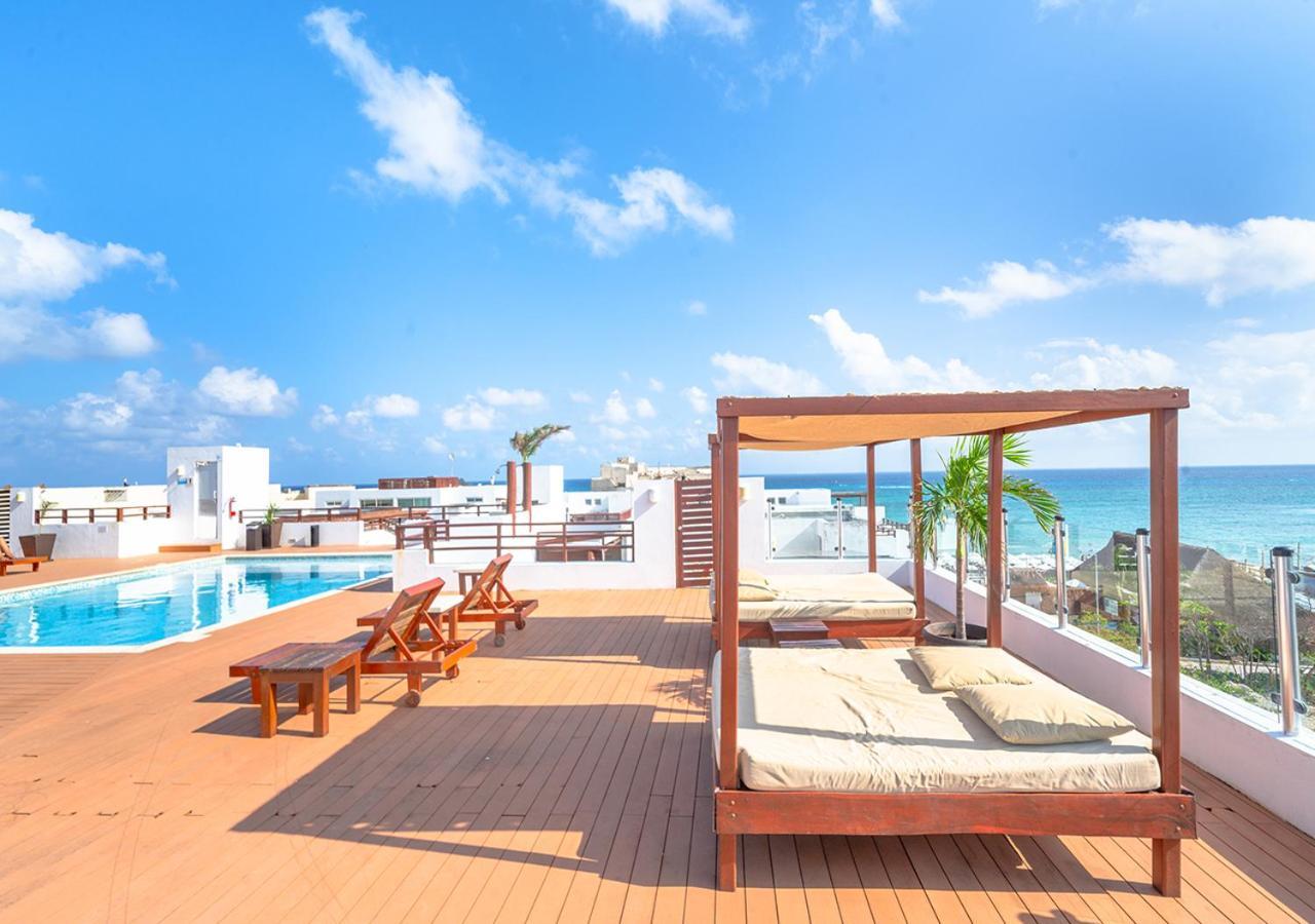 Beachfront Penthouse With 3 Bedrooms & Ocean View - Nubes Playa del Carmen