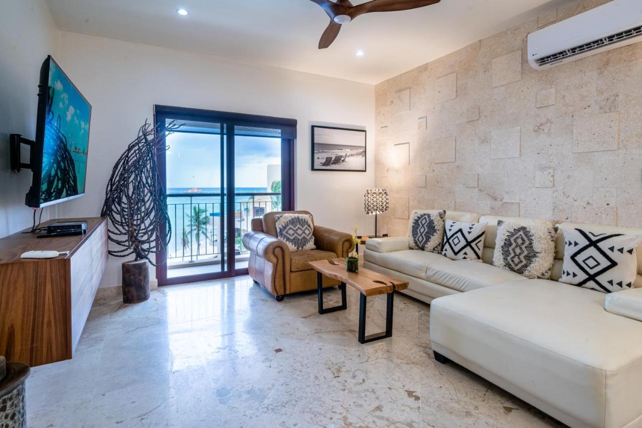 Surf 405 - Luxury Oceanview Beachfront 3 Bedroom With Gym - At El Faro Сasa de vacaciones