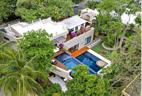 Villa Amazing Hacienda For 14 Guests! Steps To The Beach! *