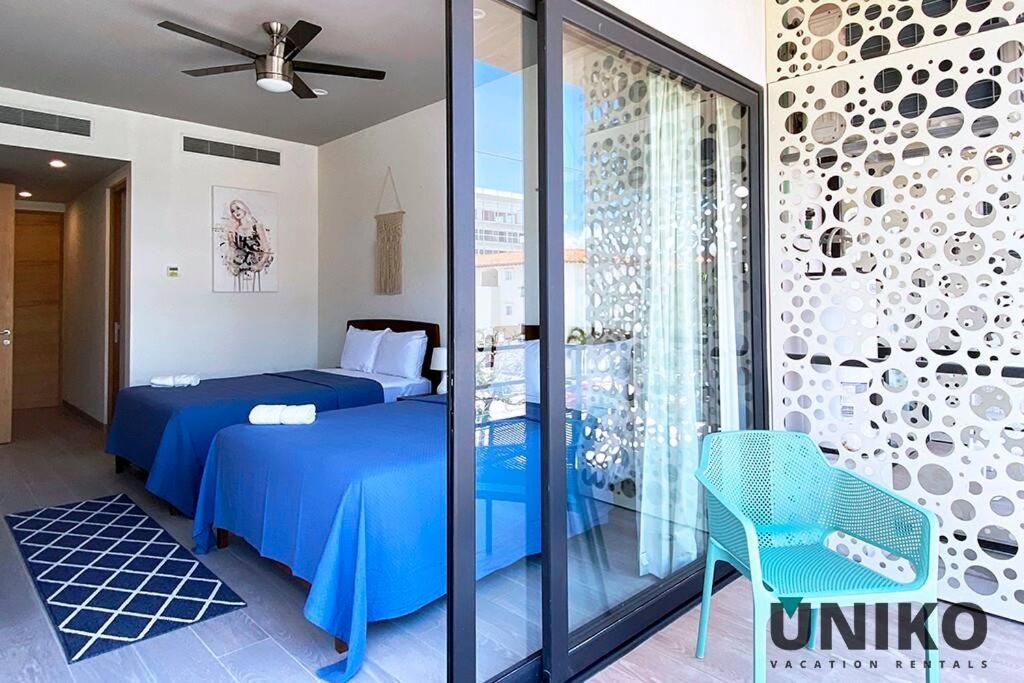 1 Block To The 2br 6pax Rooftop Pool King Bed Appartement Playa del Carmen