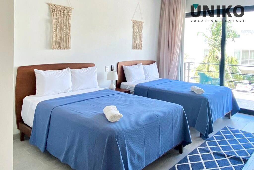 1 Block To The 2br 6pax Rooftop Pool King Bed Appartement
