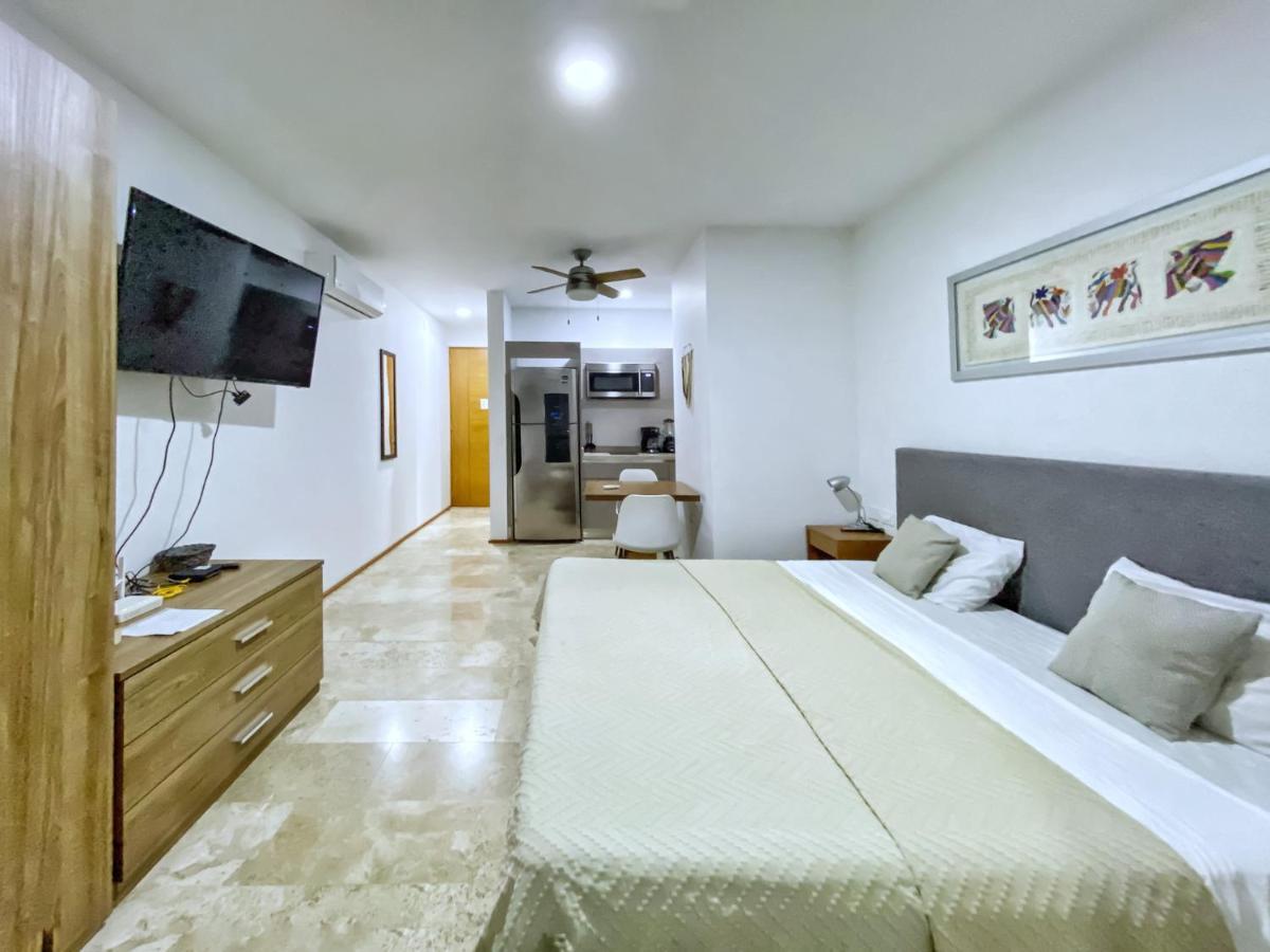 Estudio106 Centrico En Menesse38 Con Roof Apartment *