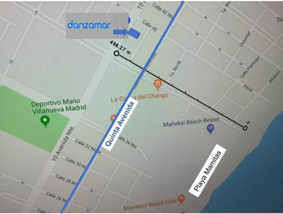 Danzamar 7, Modern 2 Blocks Away From 5th Avenue Apartment Playa del Carmen