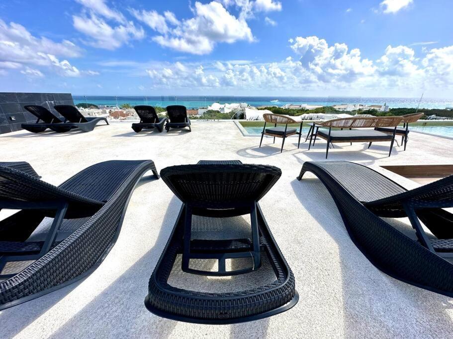 Ocean View Luxury Loft With Rooftop Pool & Sky Bar * Playa del Carmen