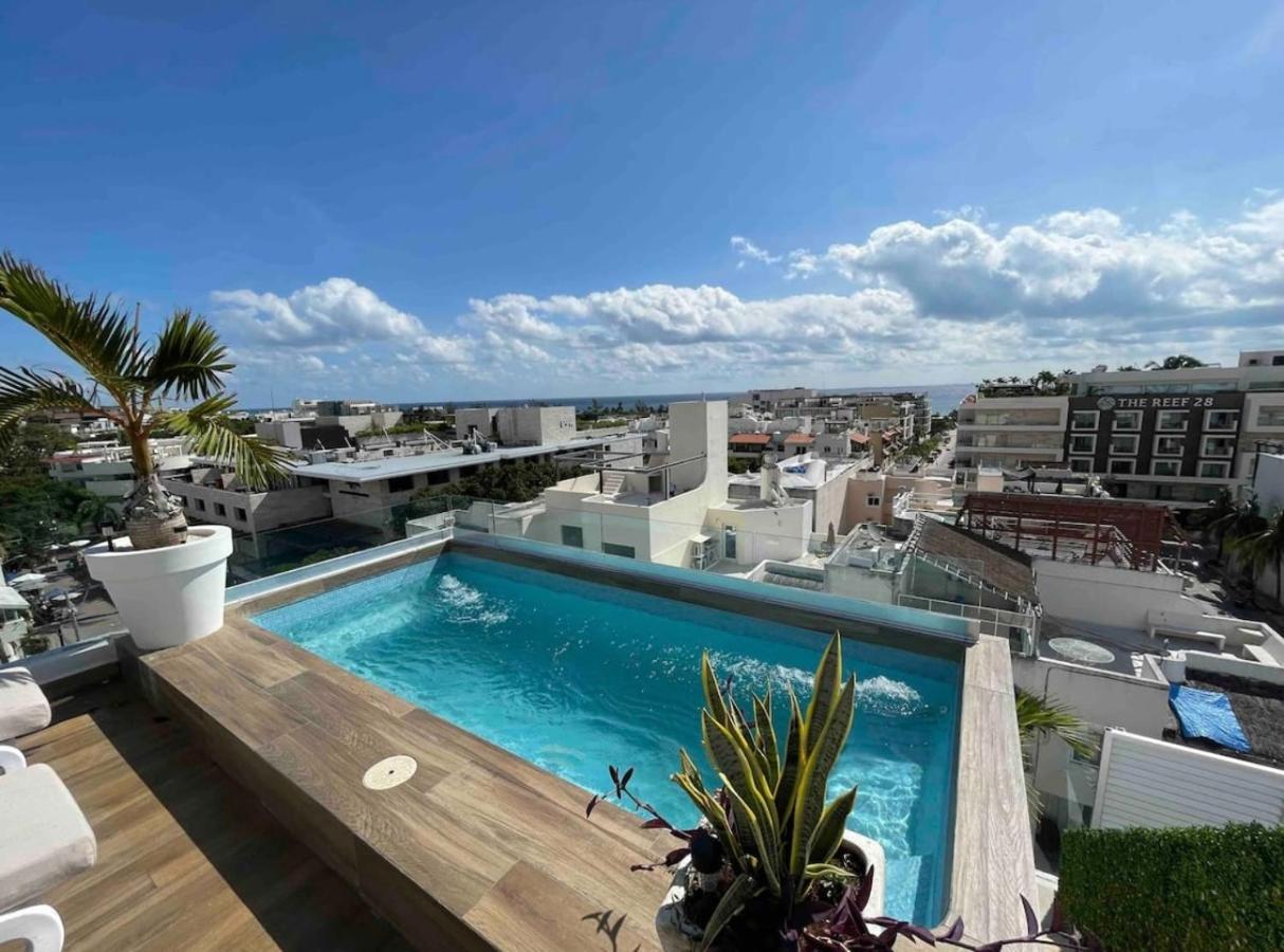 Penthouse On 5av! Private Pool! Rooftop With Ocean View * Playa del Carmen