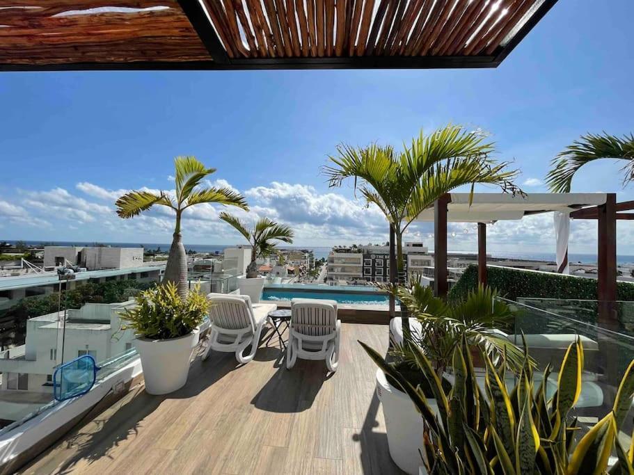 Penthouse On 5av! Private Pool! Rooftop With Ocean View Apartment *