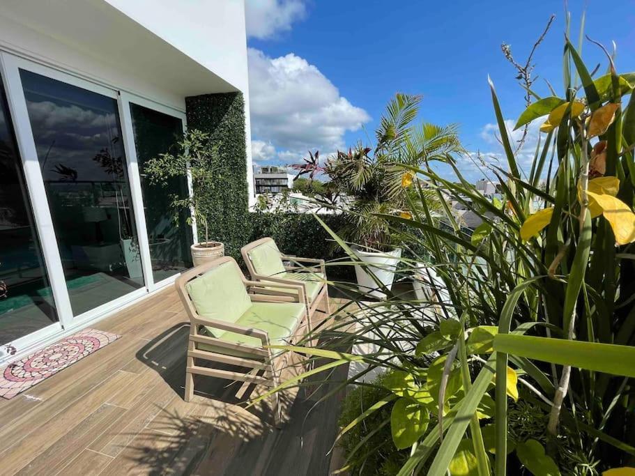Penthouse On 5av! Private Pool! Rooftop With Ocean View * Playa del Carmen