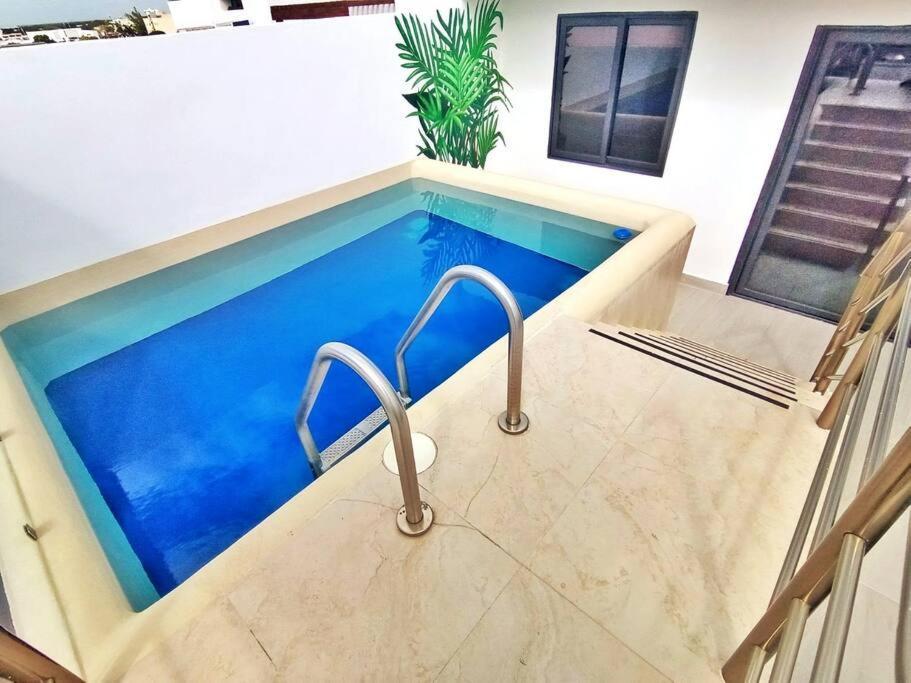 Apartment Vip! Pent-house With Your Private Pool & Chairs 2 Bedrooms *