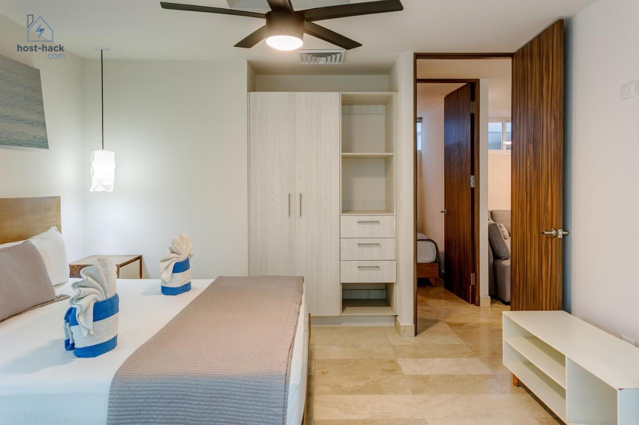 Aptartment With Patio, Rooftop & Pool Close To The - Danzamar 2 Apartment Playa del Carmen