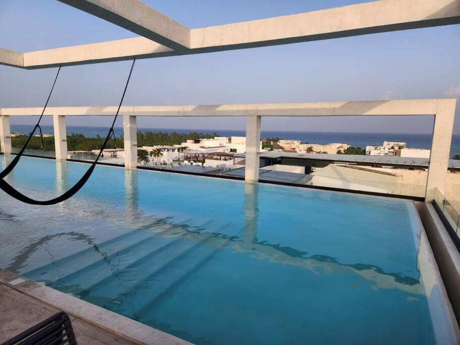 Lujoso Loft Nuevo Con Vista Al Mar Y Rooftop Pool