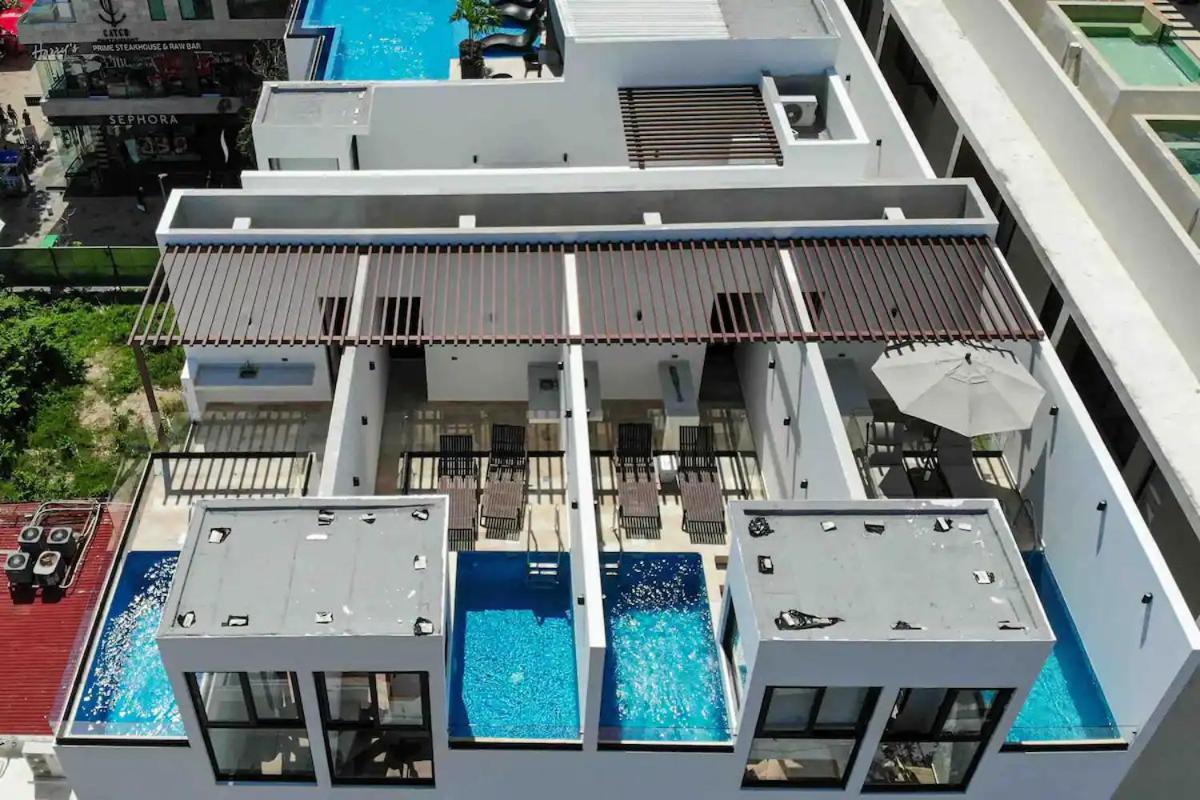 Stayon5a.av.penthouse With Privatepool Freeparking Appartement Playa del Carmen