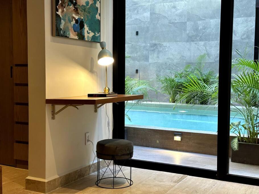 1br Modern Loft With Pool View, Rooftop & Gym