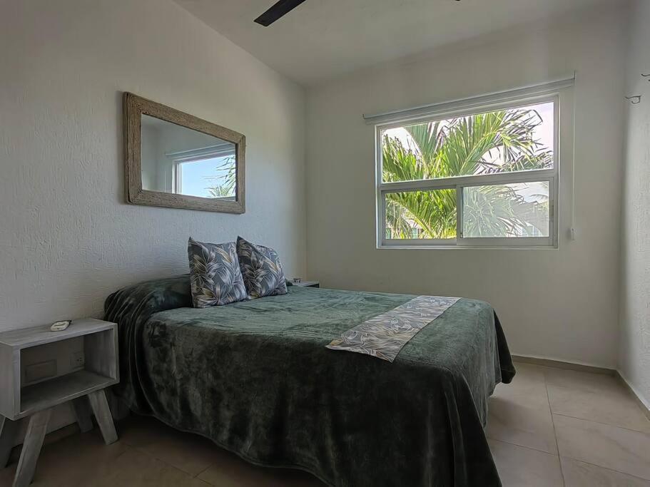 Bonita Casa A 3 Km De Playa Xcalacoco Auto Opcional Ferienhaus