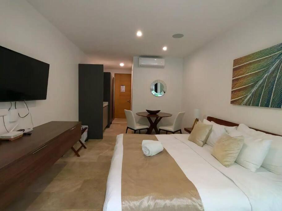 Hermoso Y Acogedor Estudio A Pasos De La Playa Apartamento Playa del Carmen