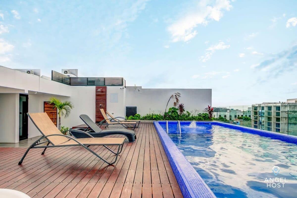 Holiday home With Amenities Sleeps 8 Roof Pool Gym Playa del Carmen