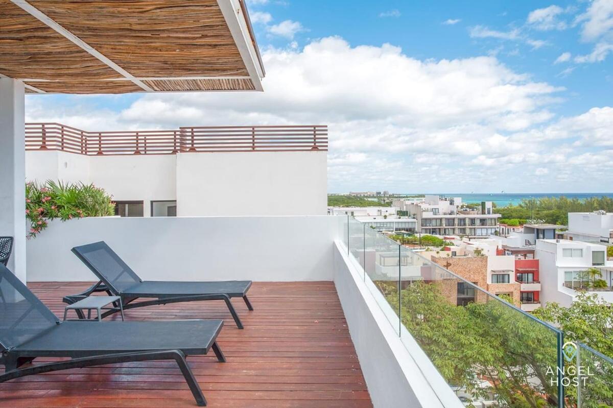 Oceanview Roof Pool I Fast Wifi I Smarttv Nr Casa de férias Playa del Carmen
