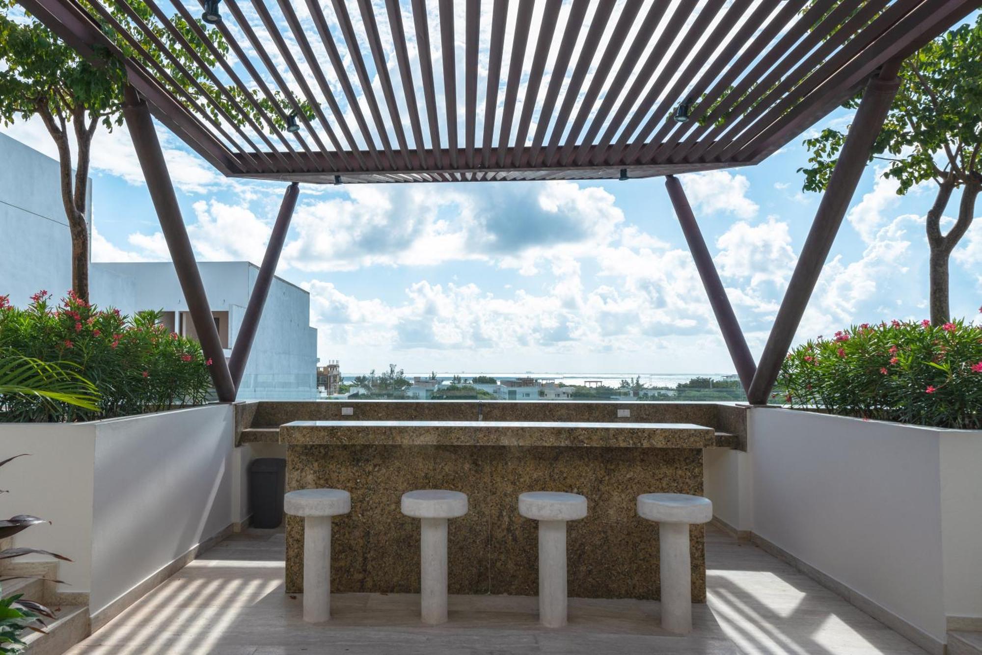 With Rooftop Pool, Gym - At L - Lidia Playa del Carmen