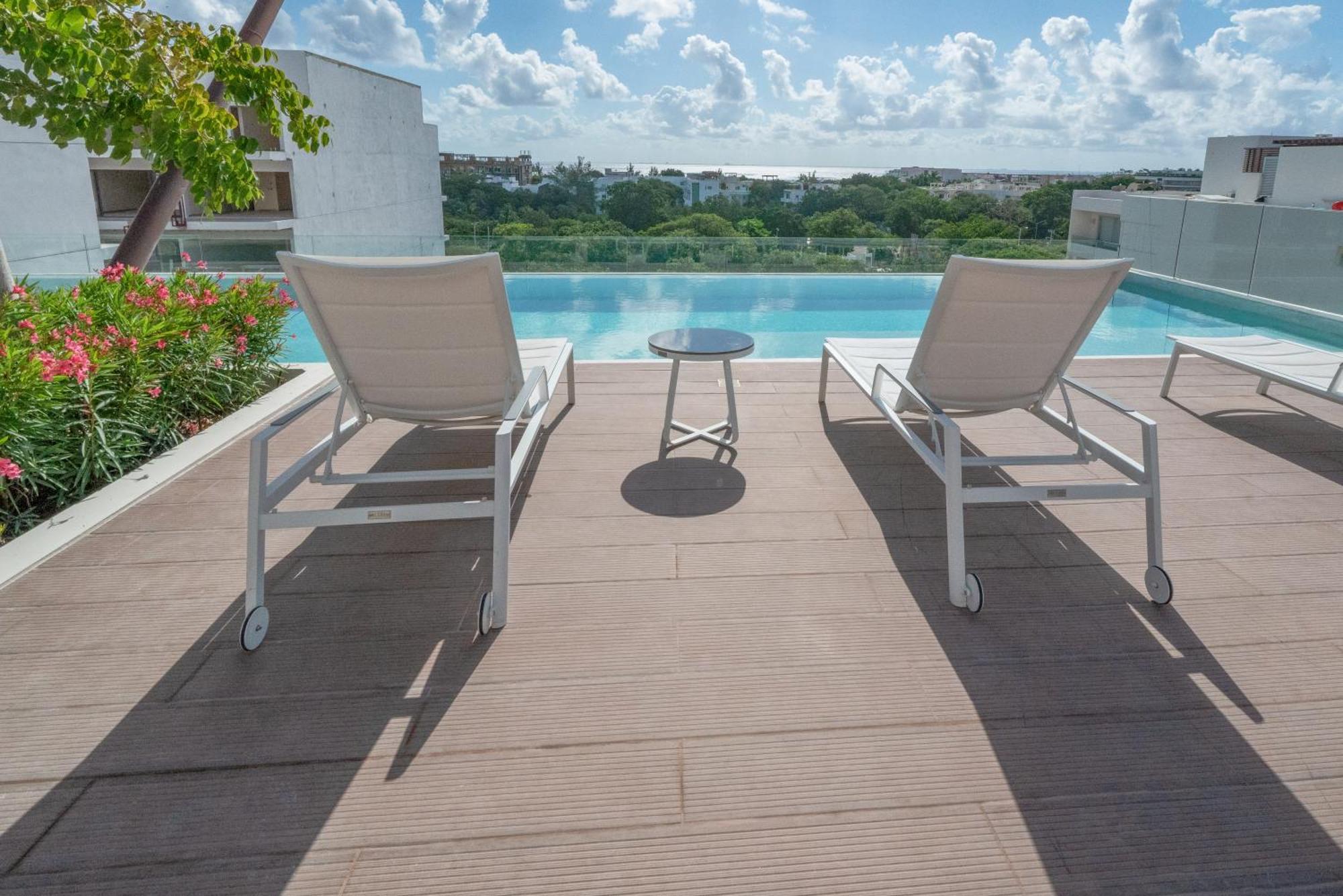 Apartment With Rooftop Pool, Gym - At L - Lidia