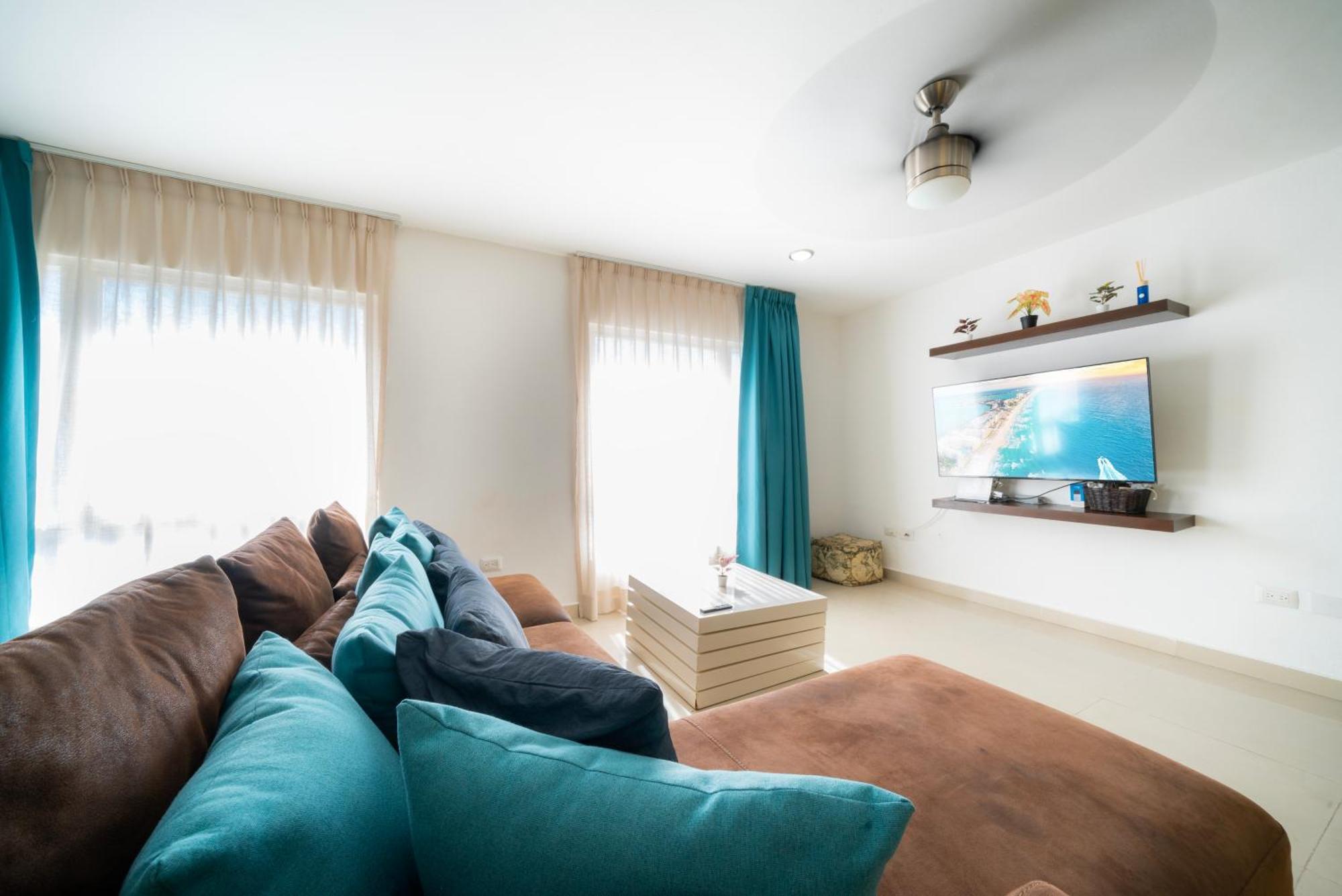 2 Bedroom Penthouse With Private Jacuzzi Next To Fifth Avenue And Beach - Plaza Paraiso A203 *