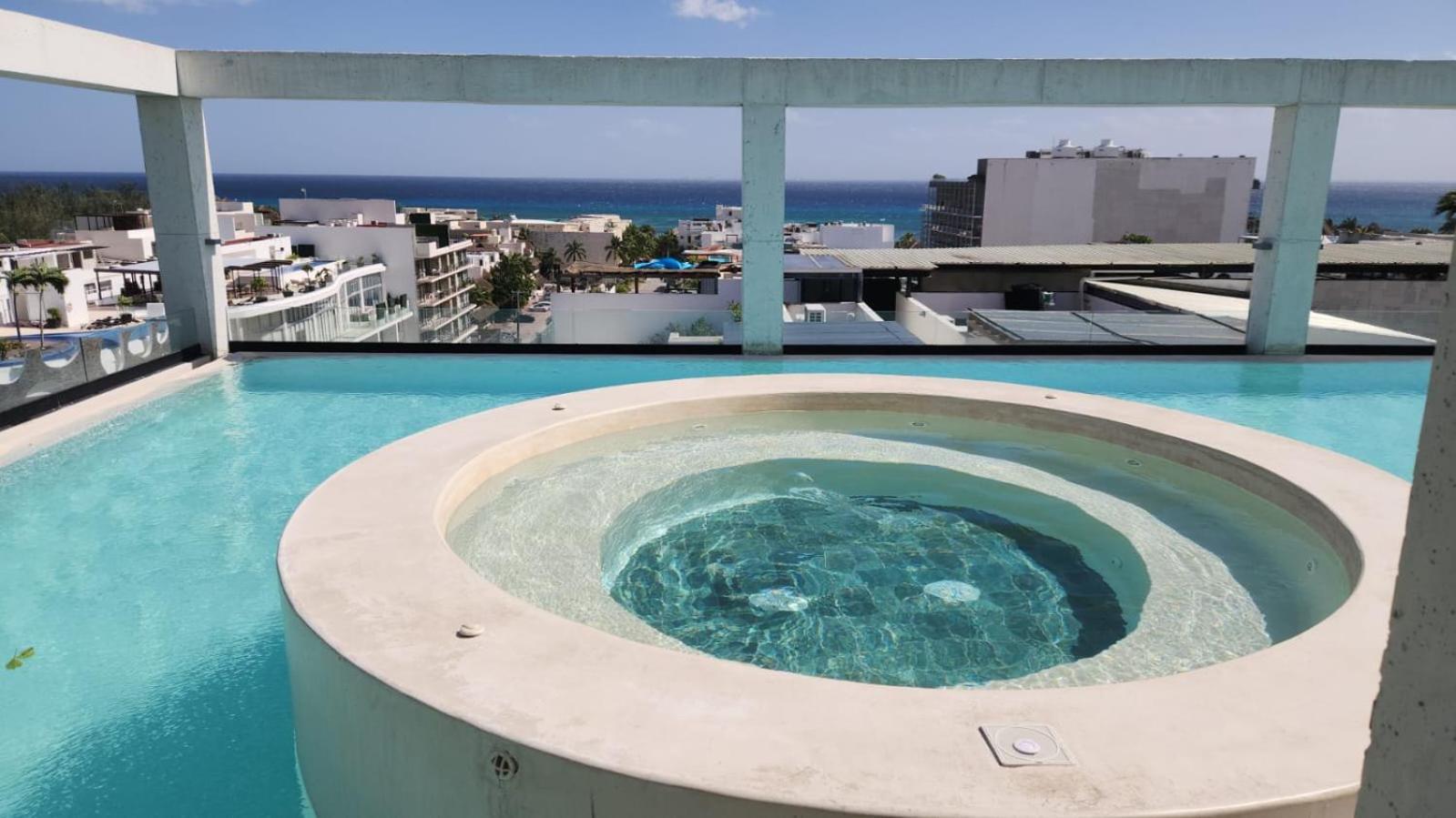 Apartment Lujoso Loft Nuevo Con Vista Al Mar Y Rooftop Pool Playa del Carmen