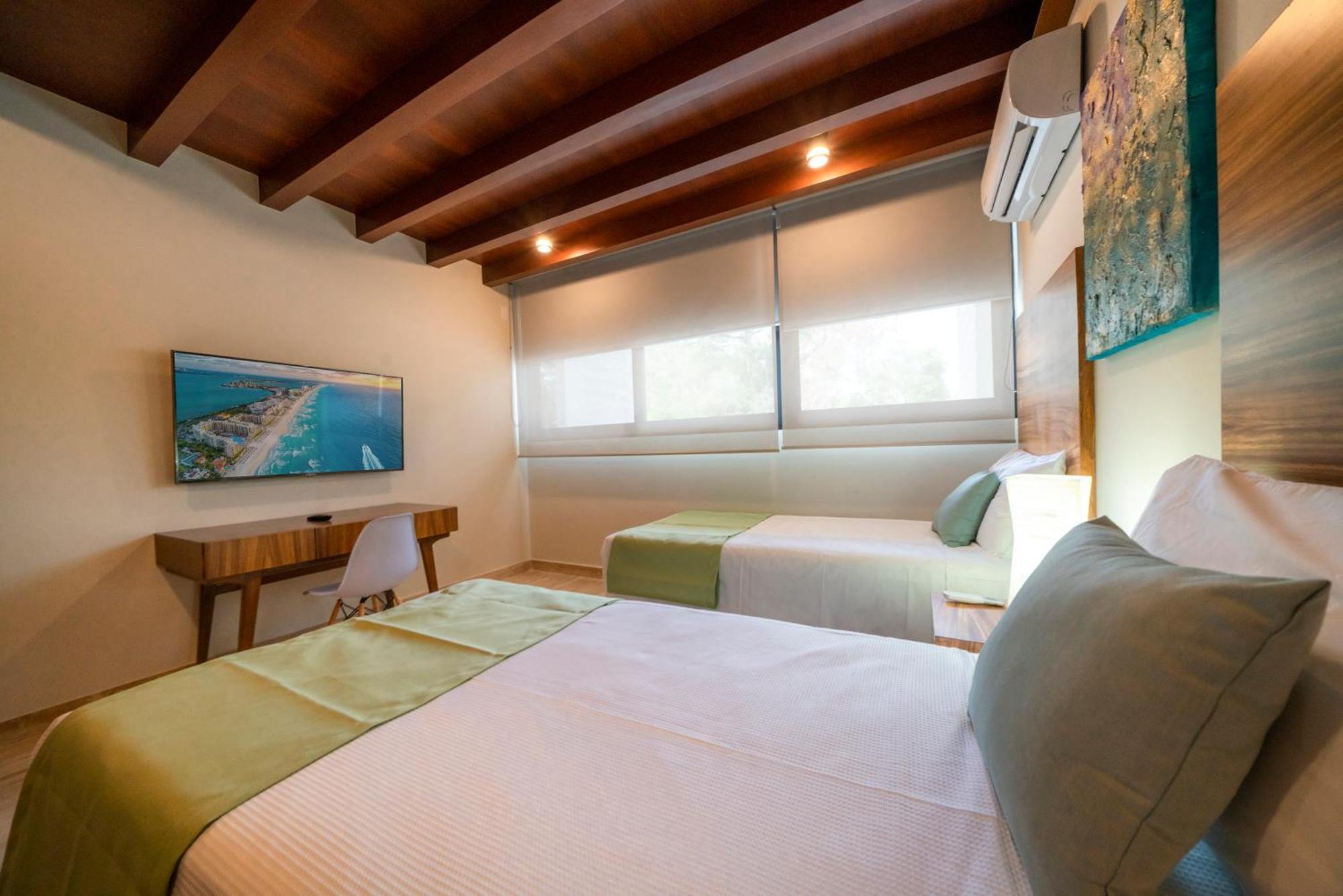 Casa de férias Luxury 2 Bedroom - Infinity Pool At Awa Residences In Playacar, Awa 107 Playa del Carmen