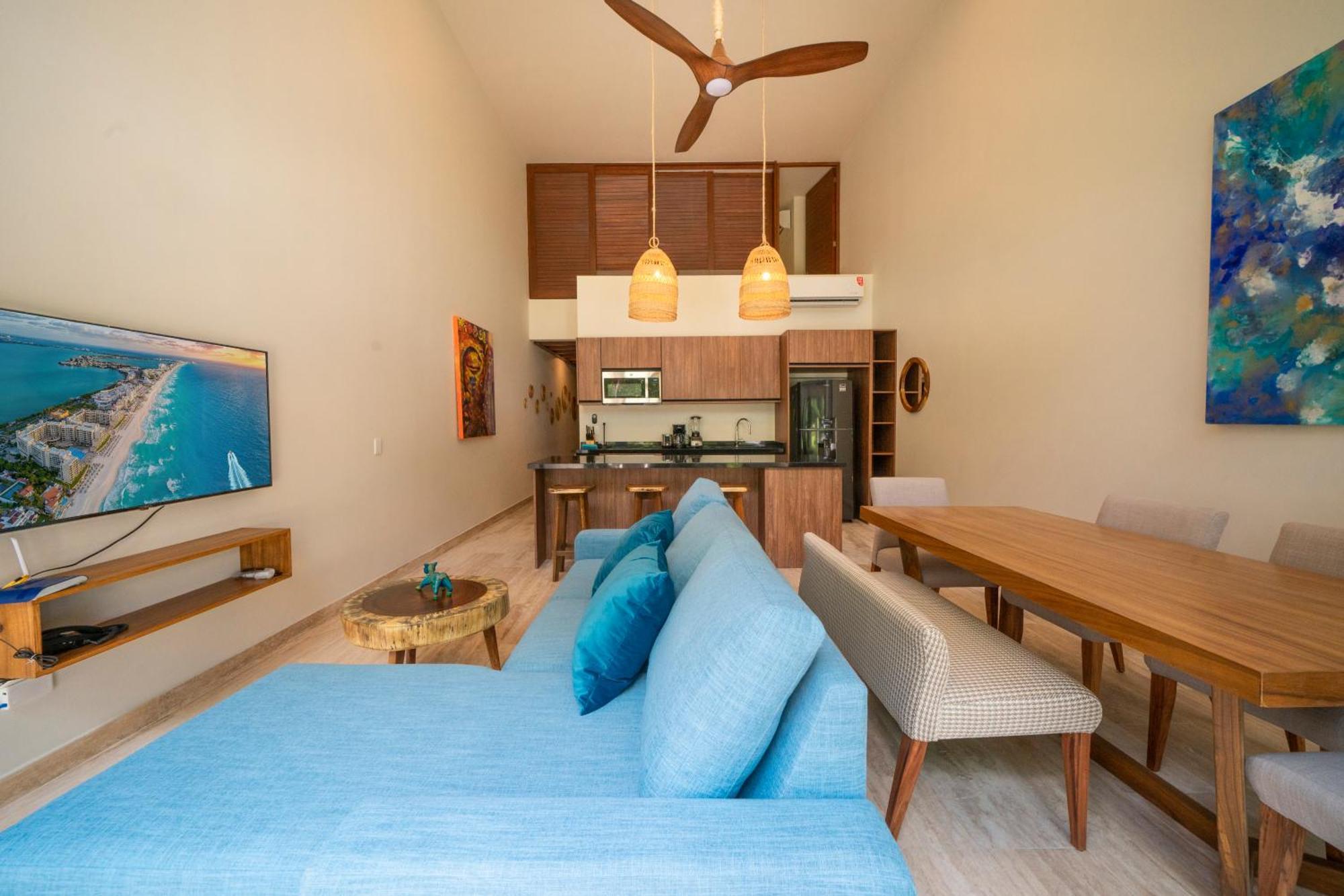 Casa de férias Luxury 2 Bedroom - Infinity Pool At Awa Residences In Playacar, Awa 107 *