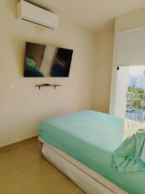 Xaman Ha Vacacional Con Piscina Apartment
