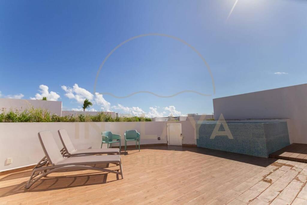 Luxury Condo, 2br Ph, 3ba, Private Rooftop, Sauna Apartment Playa del Carmen