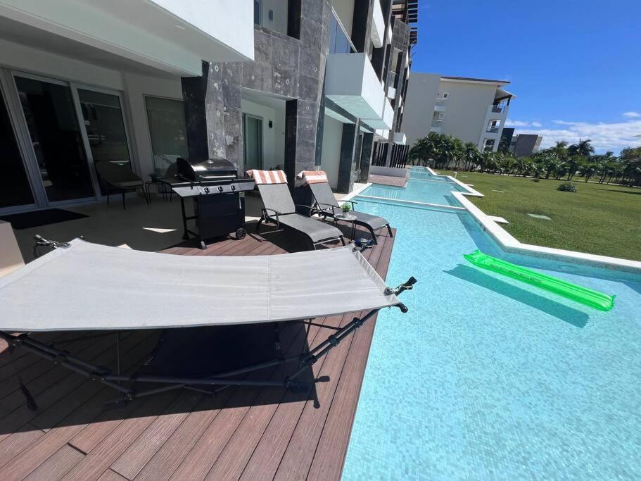 Oceanfront Walkout Pool Mareazul La Casa Bonita Playa del Carmen