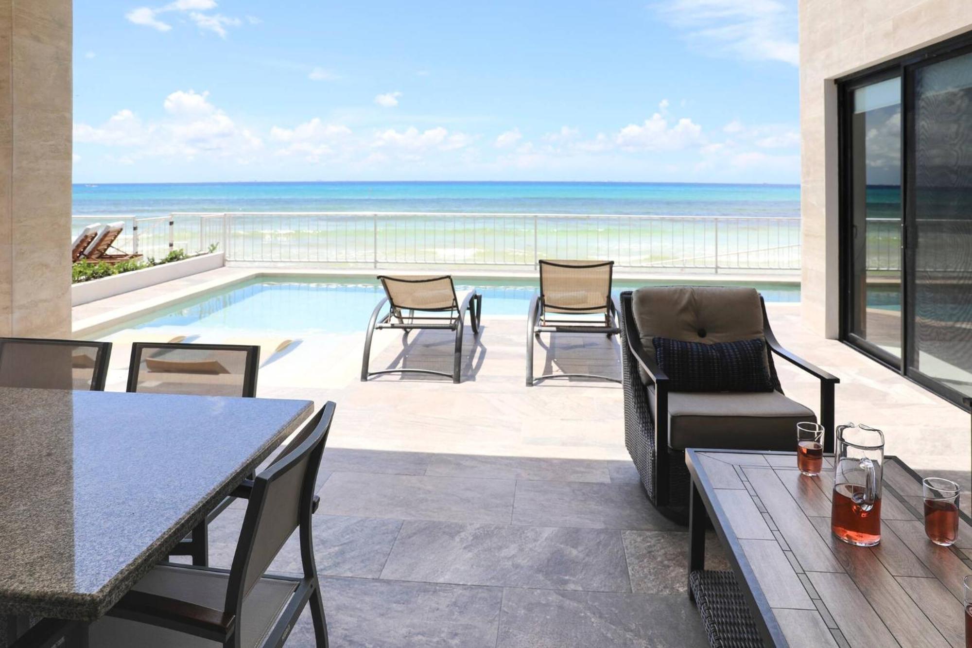 Seaside 4 Beds, Private Pool, Amazing Views Playa del Carmen