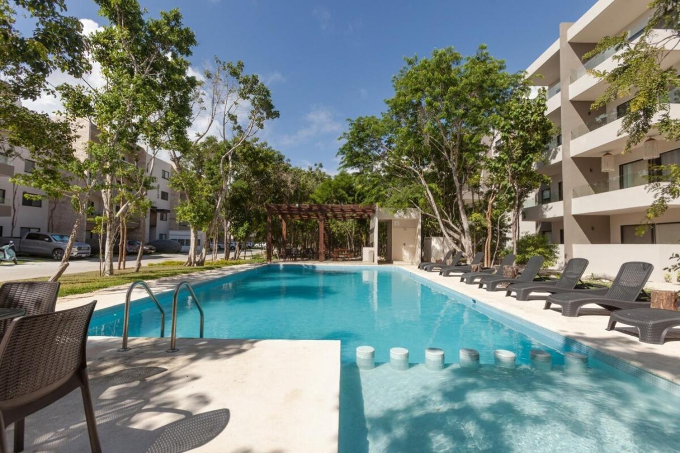 Ferienhaus Family Condoph 10min To Wifi 200mb Gym Playa del Carmen