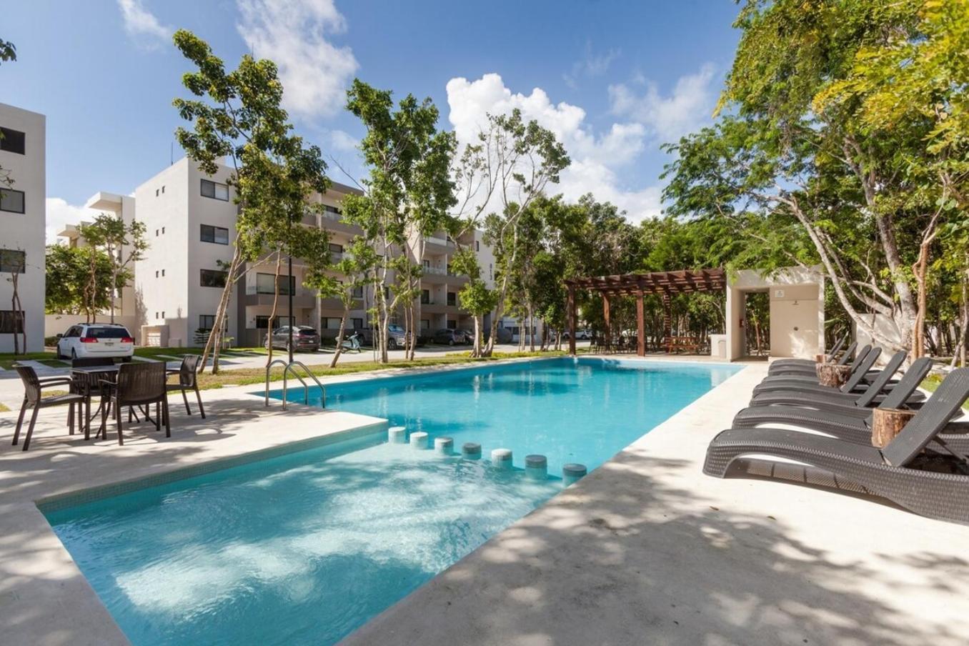 Ferienhaus Family Condoph 10min To Wifi 200mb Gym Playa del Carmen