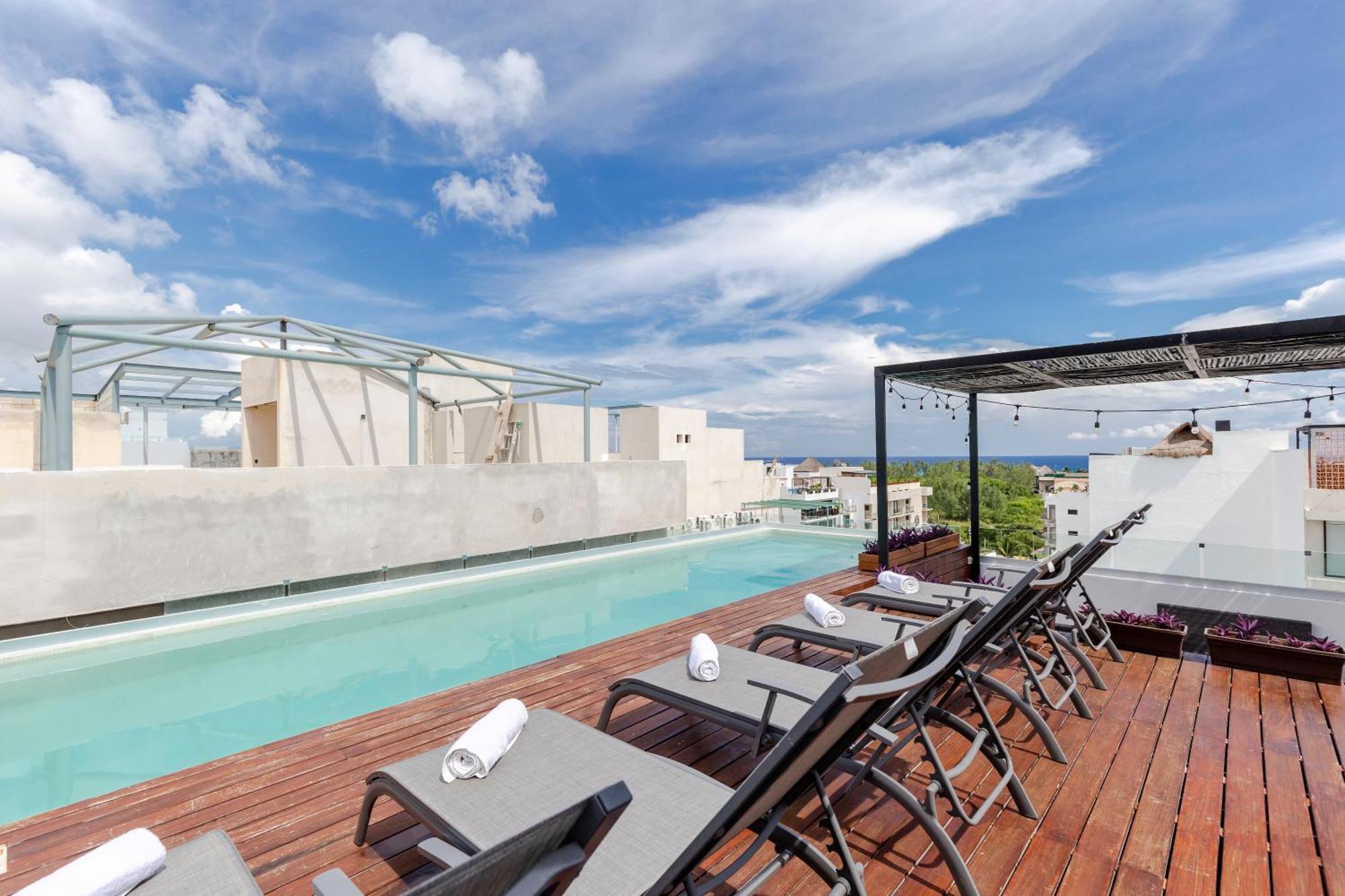 Stylish And Fancy Next To 5th Av Roof Pool Dk Playa del Carmen