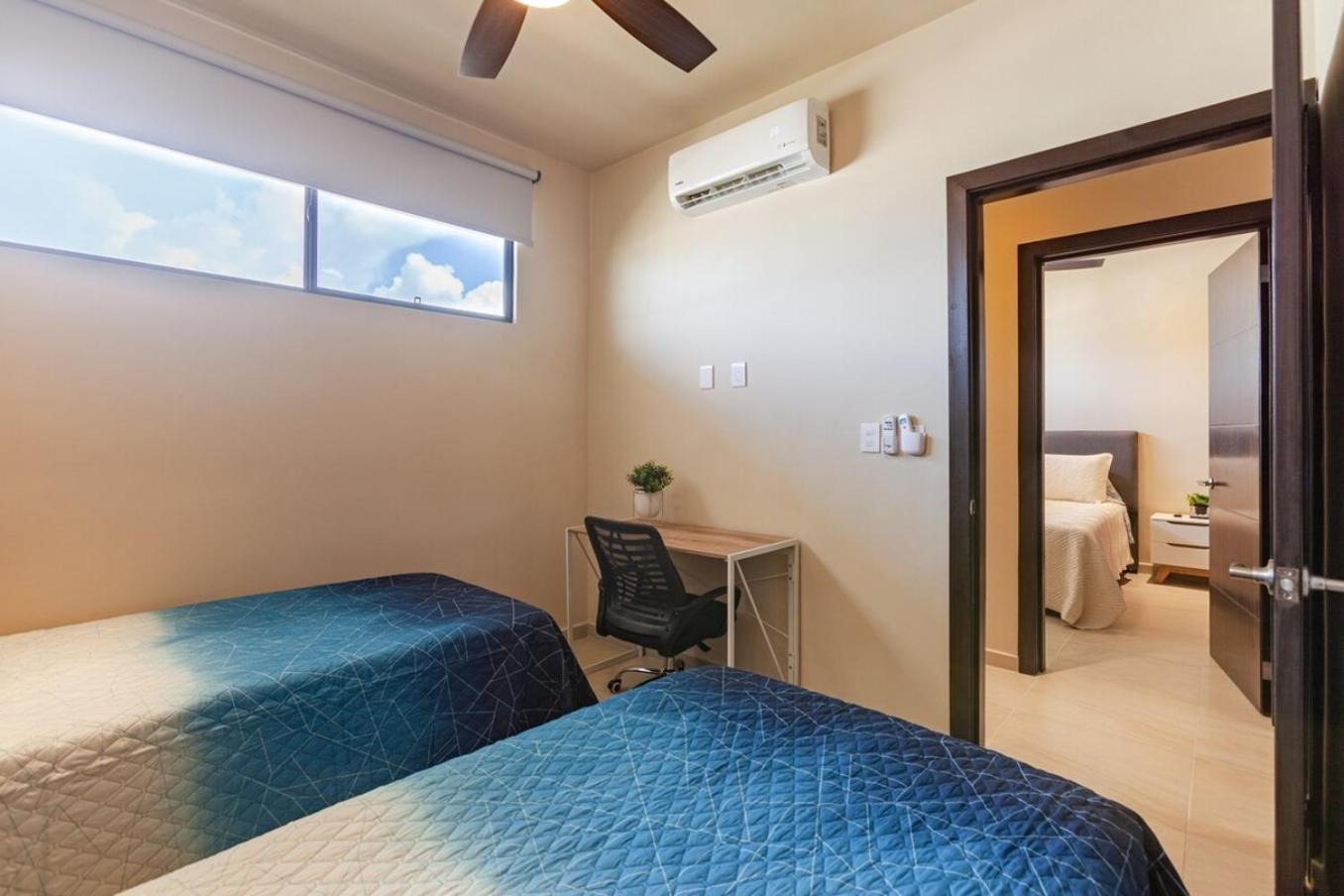 Holiday home New! Coto8 10min To Beachwifi 200mbgym Playa del Carmen