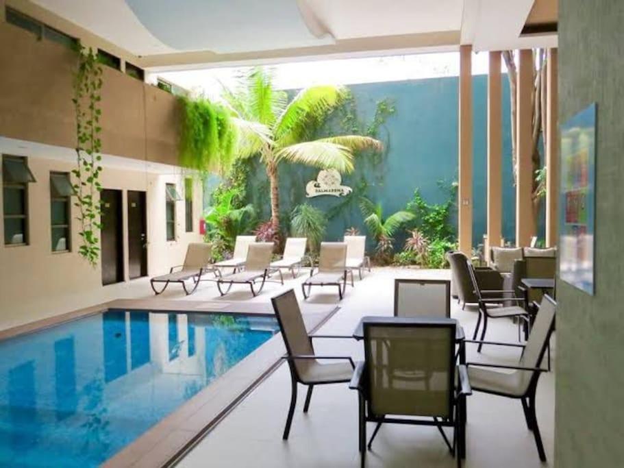Moderno 1br Sauna Gimnasio Alberca A Cuadras De La 5ta Av Centro Playa del Carmen
