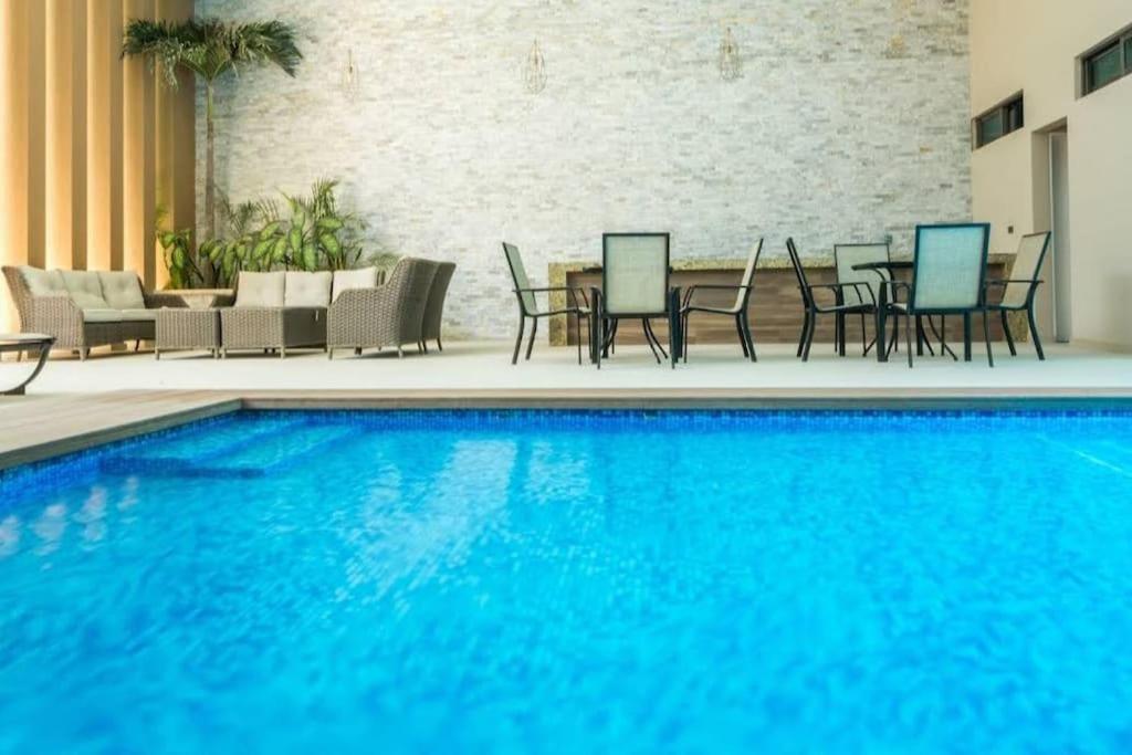 Apartment Moderno 1br Sauna Gimnasio Alberca A Cuadras De La 5ta Av Centro *