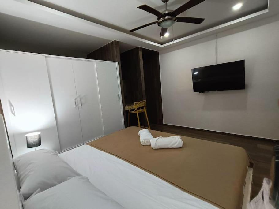 Moderno 1br Sauna Gimnasio Alberca A Cuadras De La 5ta Av Centro * Playa del Carmen