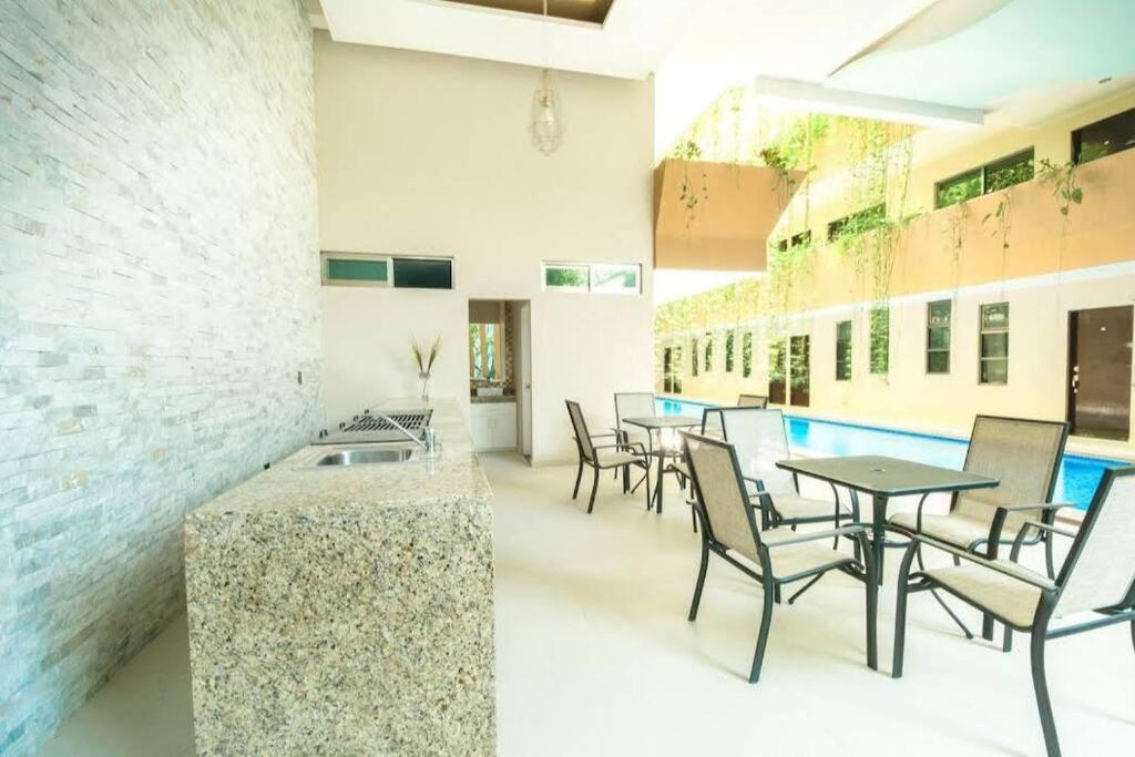 Moderno 1br Sauna Gimnasio Alberca A Cuadras De La 5ta Av Centro Apartment Playa del Carmen