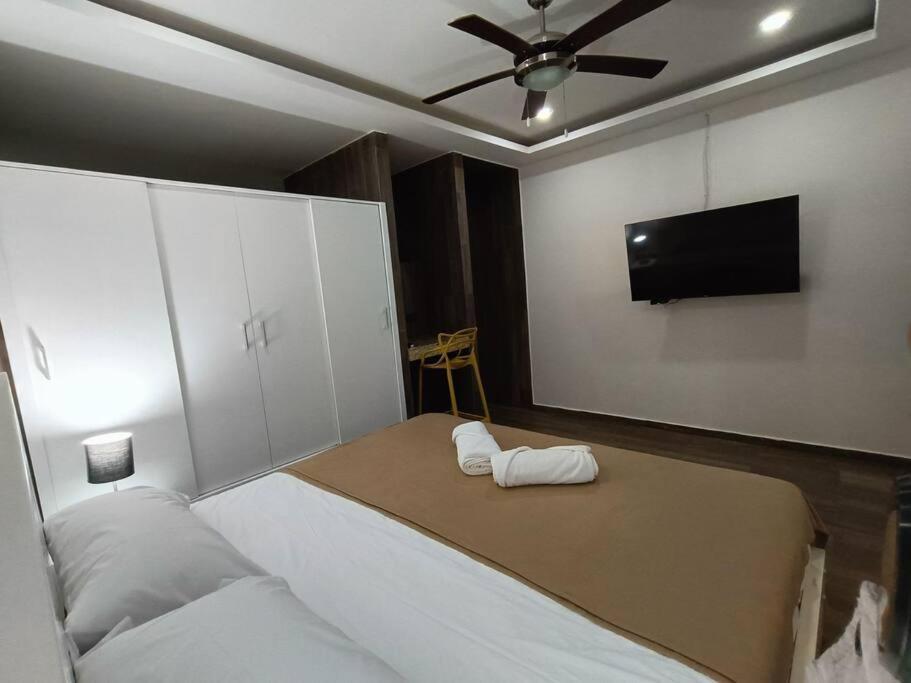 Apartment Moderno 1br Sauna Gimnasio Alberca A Cuadras De La 5ta Av Centro Playa del Carmen