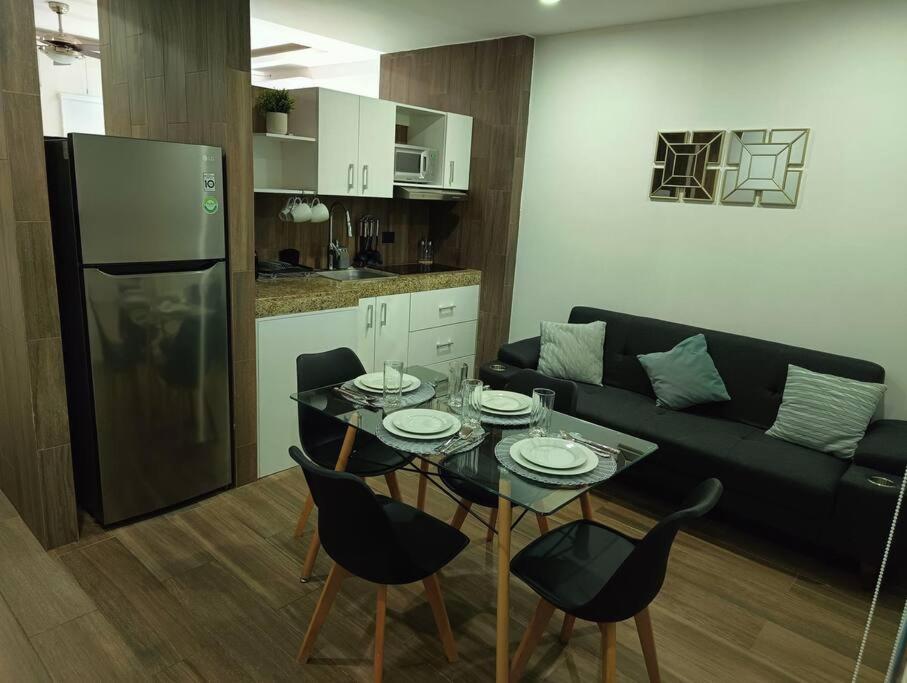 Moderno 1br Sauna Gimnasio Alberca A Cuadras De La 5ta Av Centro Apartment *