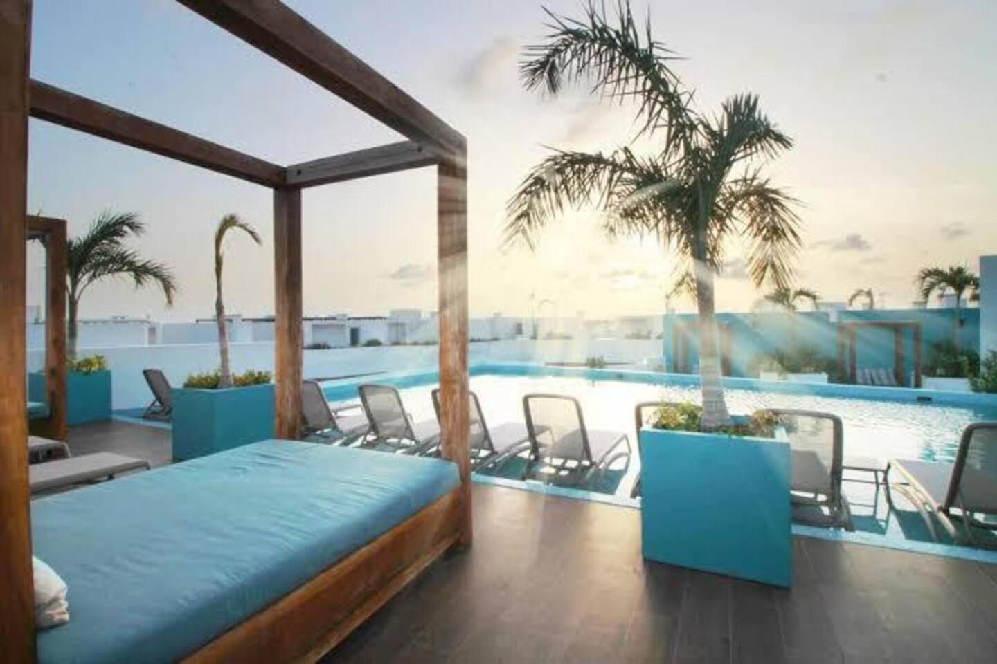 Beautiful And Centric 1br Ph Private Pool Sauna * Playa del Carmen