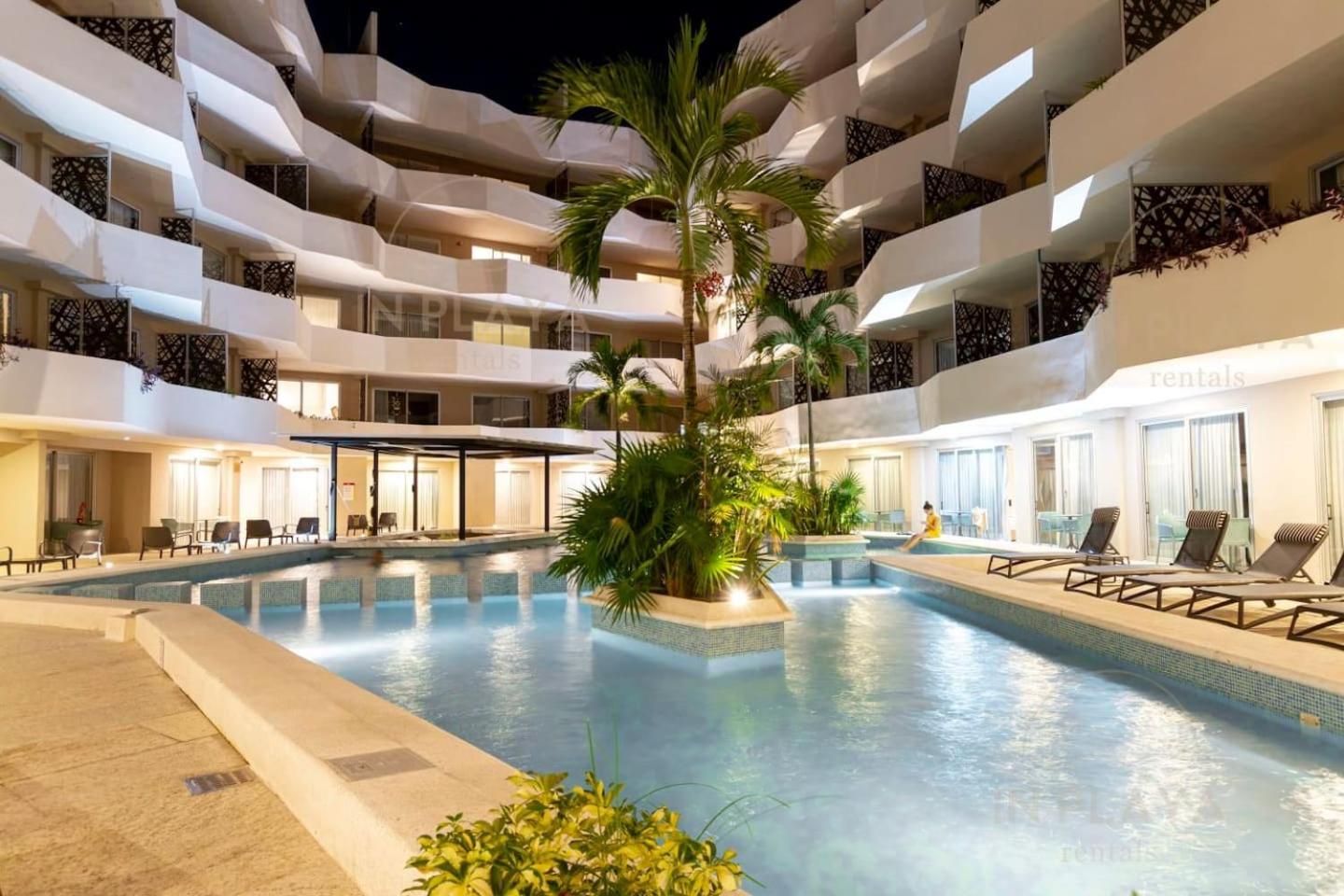 Apartment Beautiful And Centric 1br Ph Private Pool Sauna Playa del Carmen