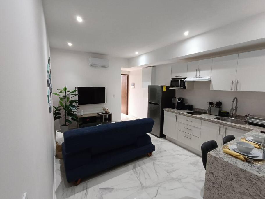 Depto Moderno 1br Gimnasio Sauna Jacuzzi Y Piscina Rooftop Apartment